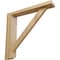 Ekena Millwork 2 1/2"W x 12 3/4"D x 12 1/4"H Traditional Shelf Bracket, Cherry BKT02X12X12TRCH - alternate 1